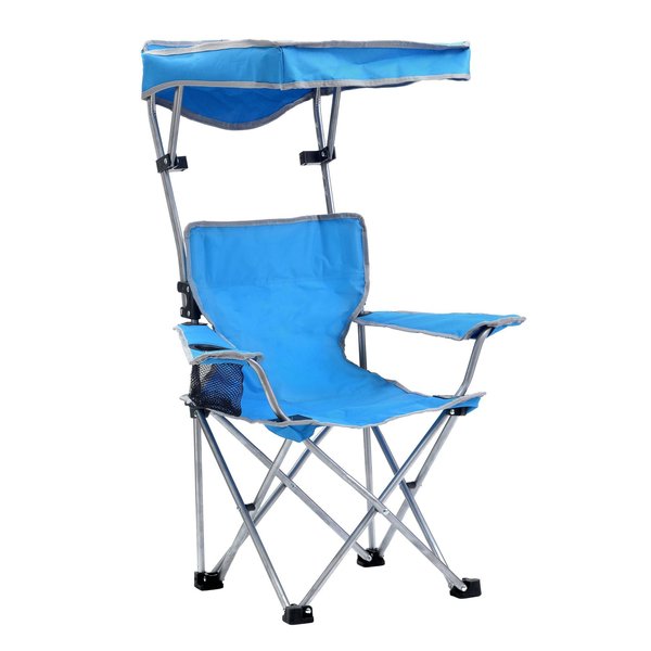 Quik Shade Kids Shade Folding Chair - Blue/Silver 161885DS